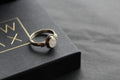 Boho Moonstone Ring