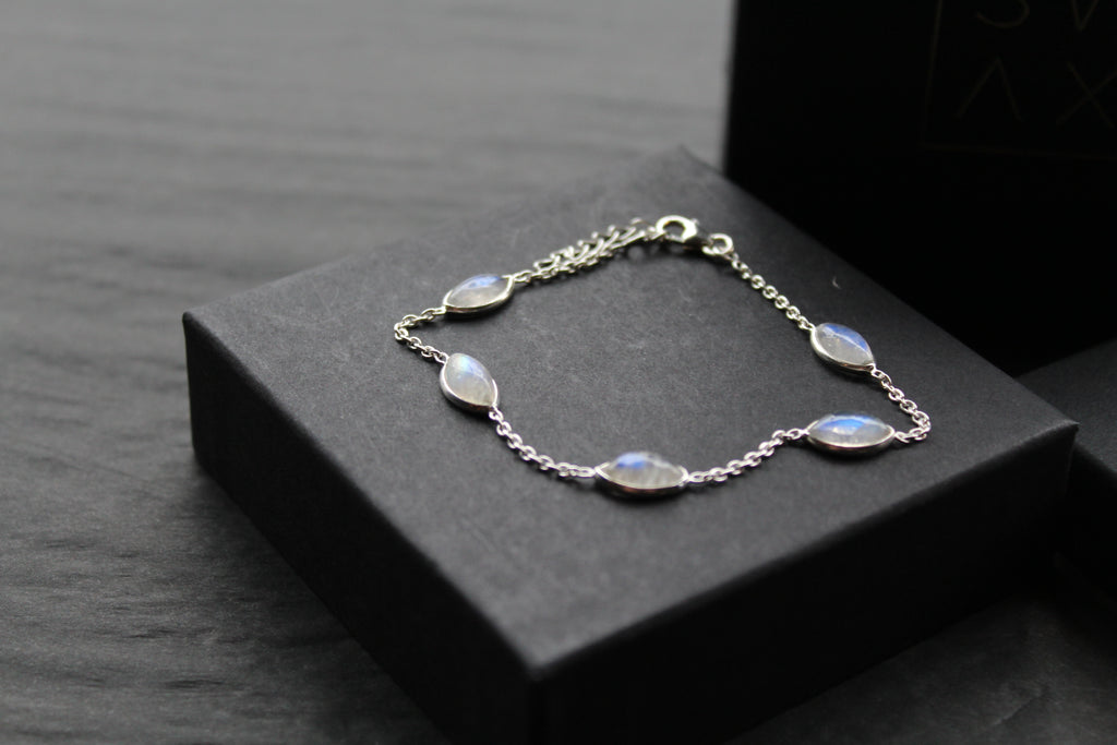 Bridget Marquis Moonstone Bracelet