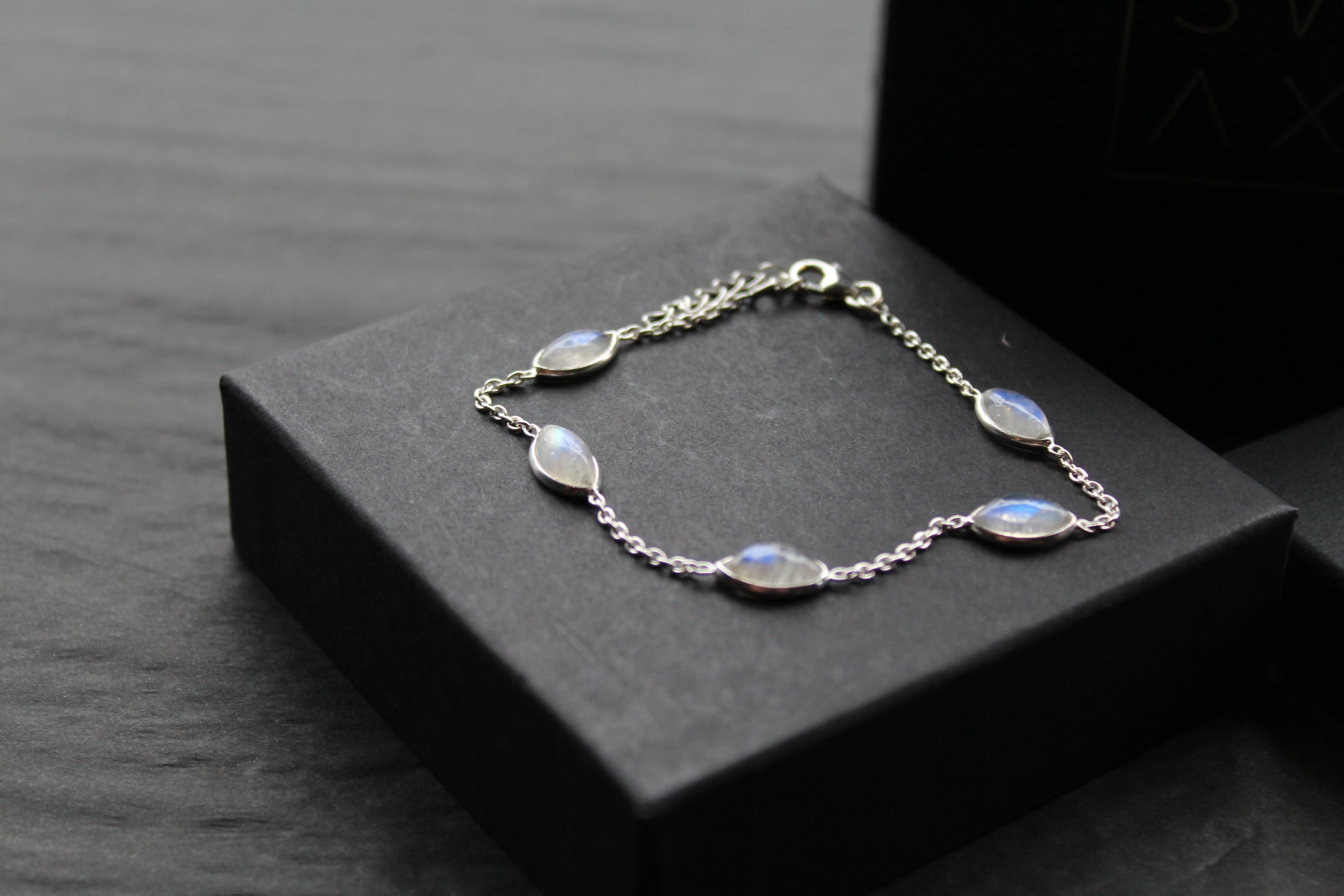 Bridget Marquis Moonstone Bracelet