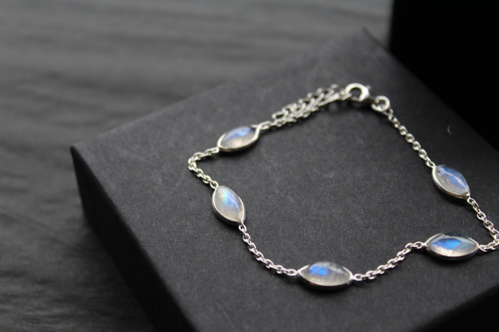 Bridget Marquis Moonstone Bracelet