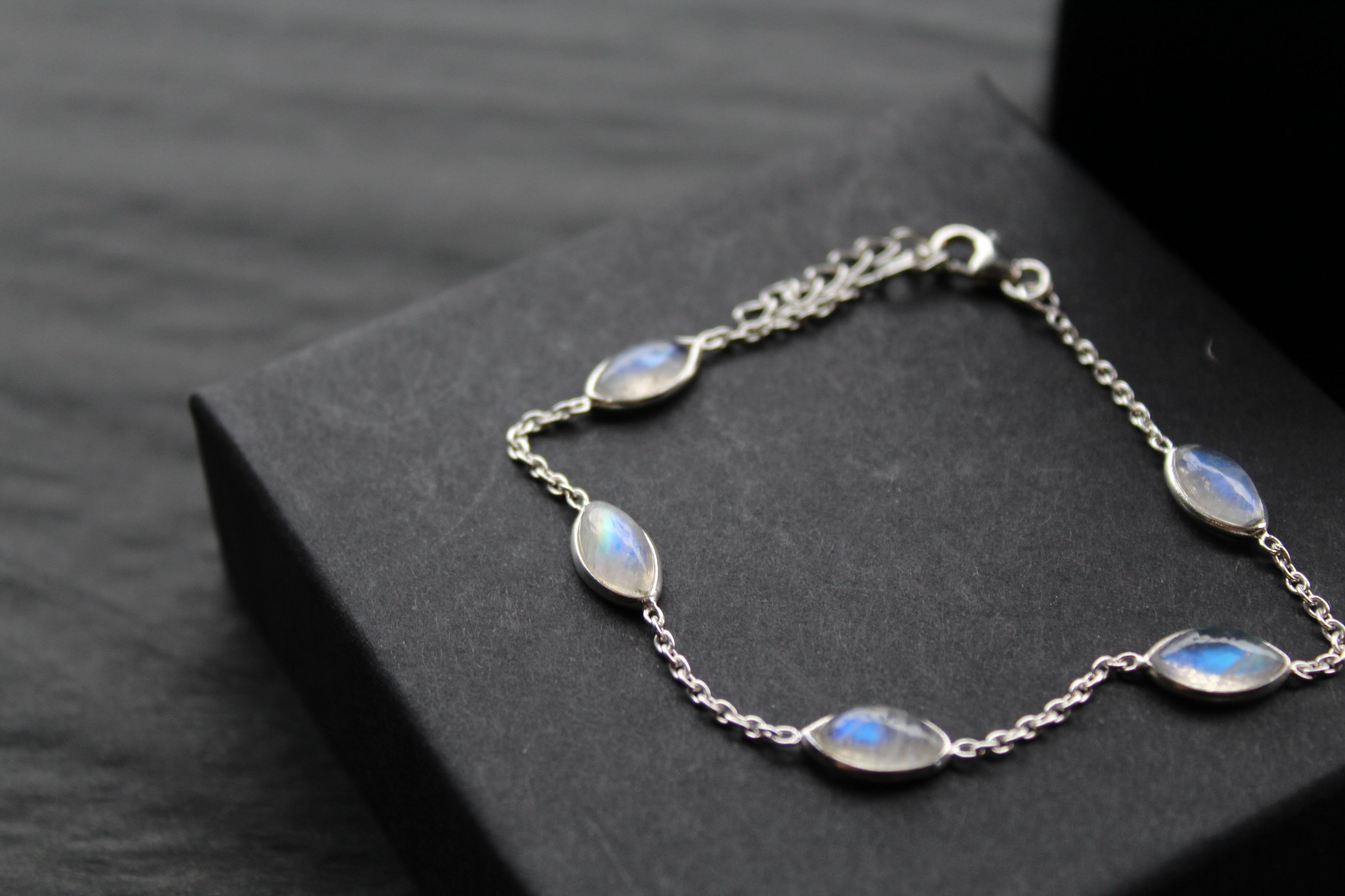 Bridget Marquis Moonstone Bracelet