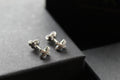 CZ Kiss Earrings
