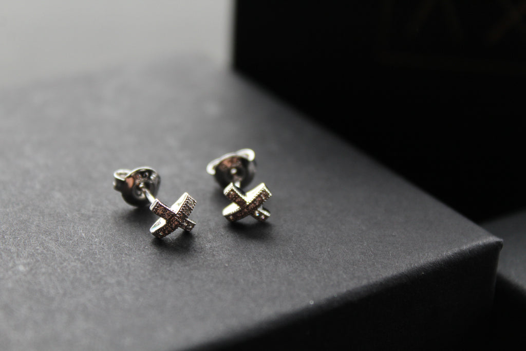 CZ Kiss Earrings