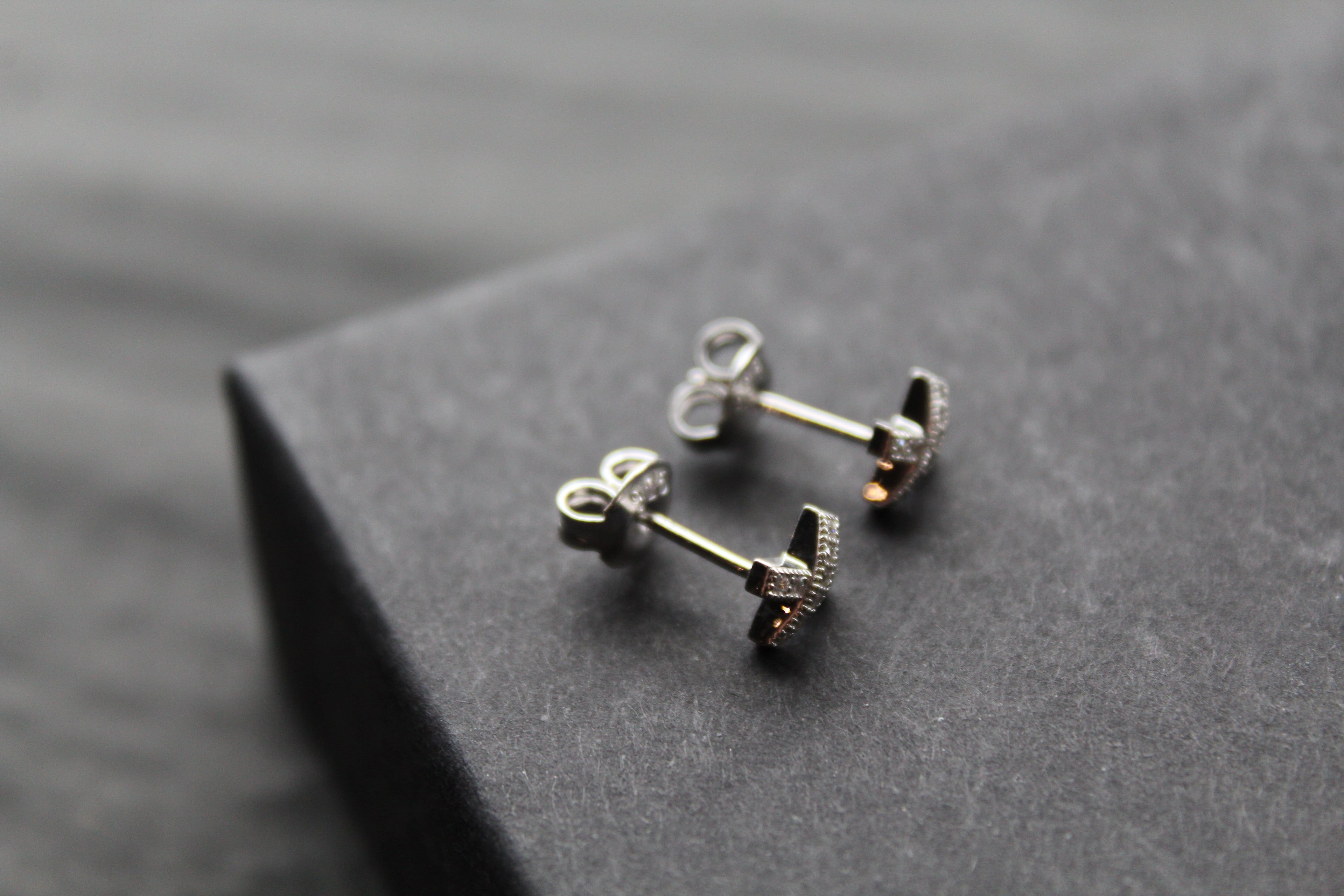 CZ Kiss Earrings