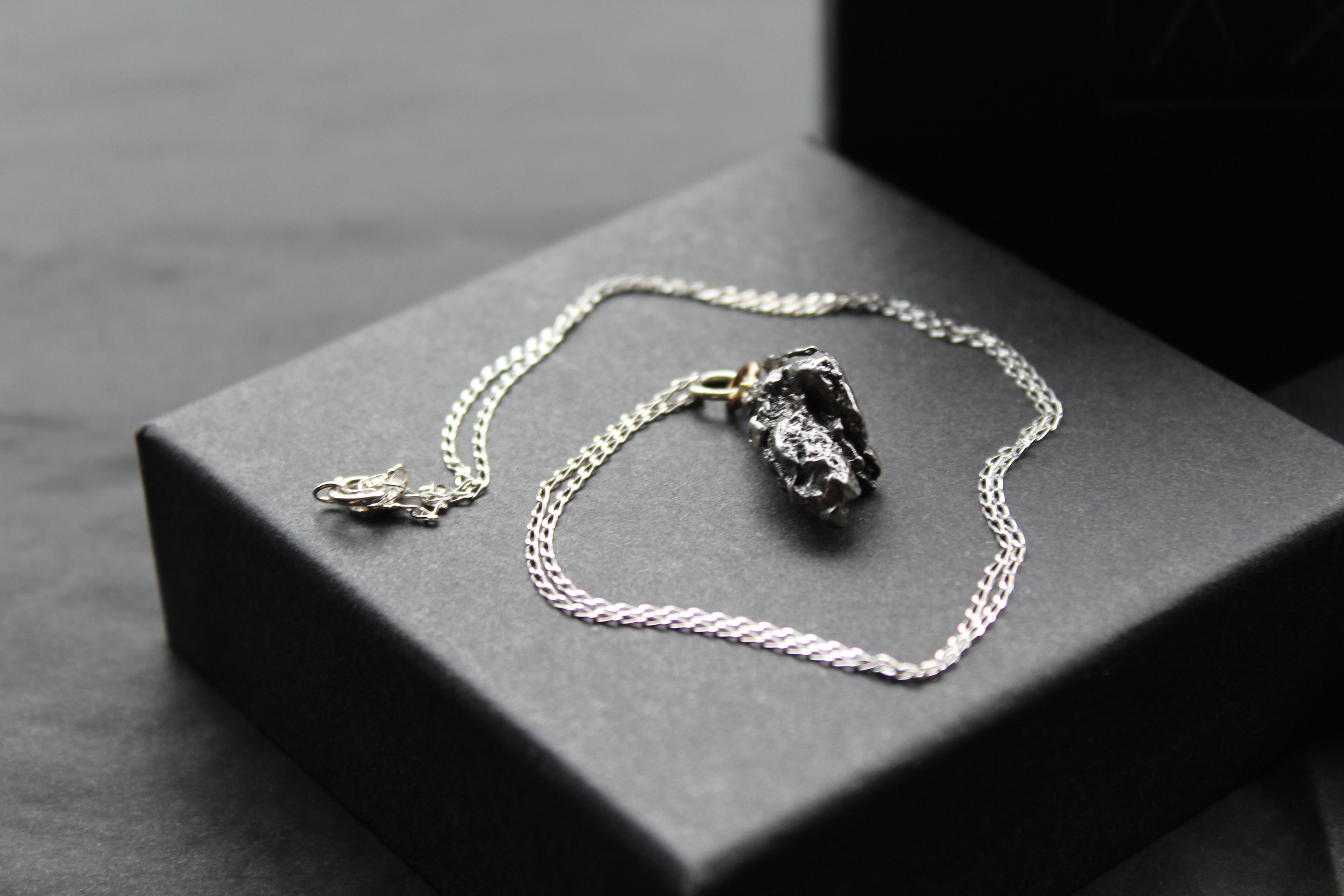 Campo Del Cielo Whole Iron Meteorite Pendant