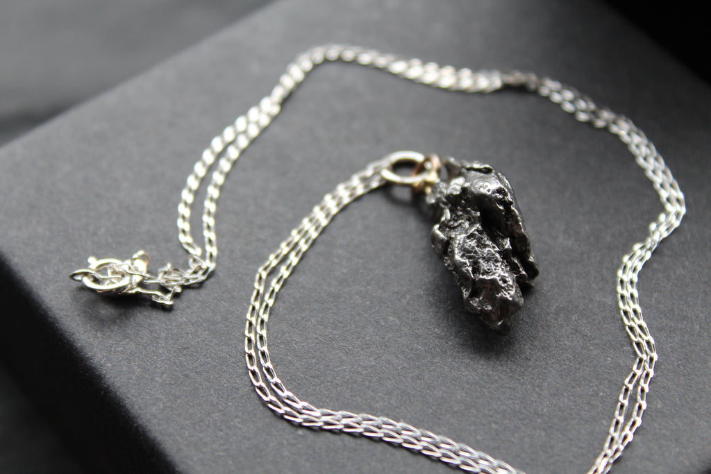Campo Del Cielo Whole Iron Meteorite Pendant