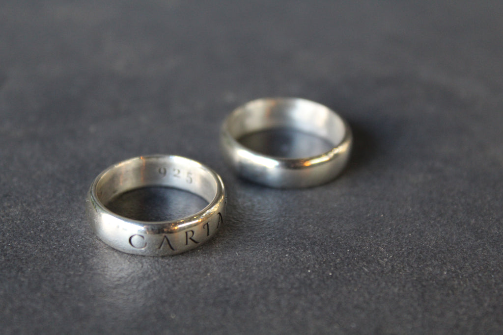 Cariad Silver Ring