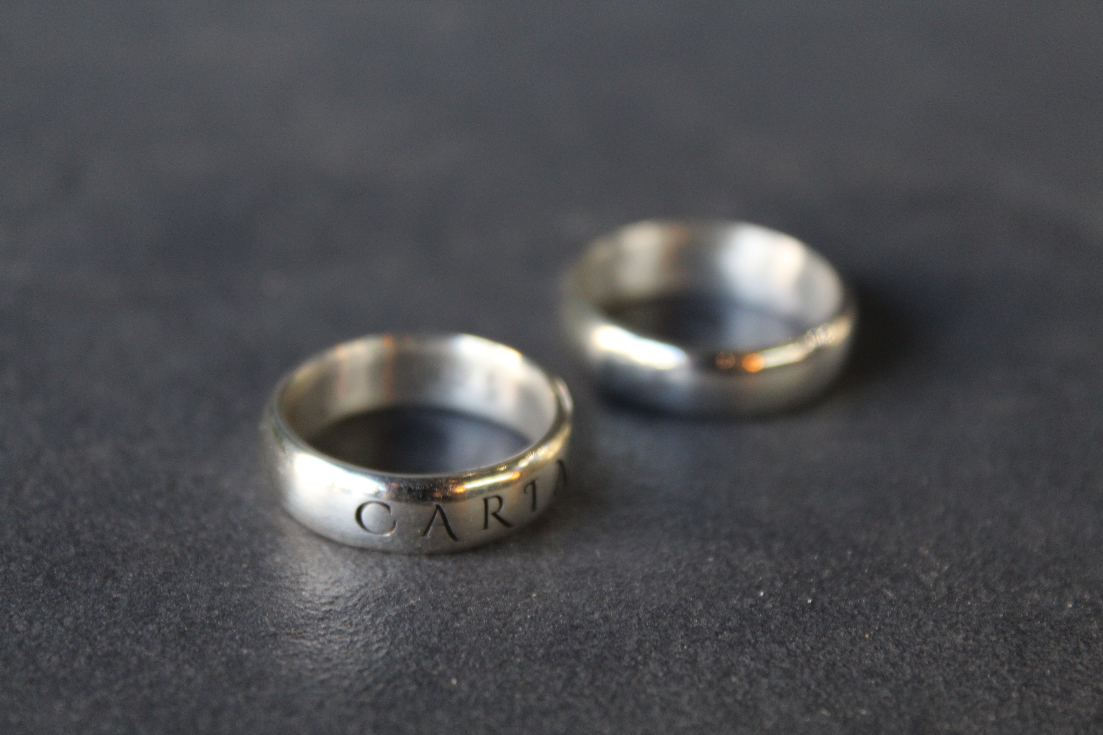 Cariad Silver Ring