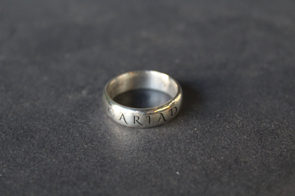 Cariad Silver Ring