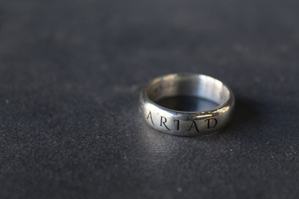 Cariad Silver Ring
