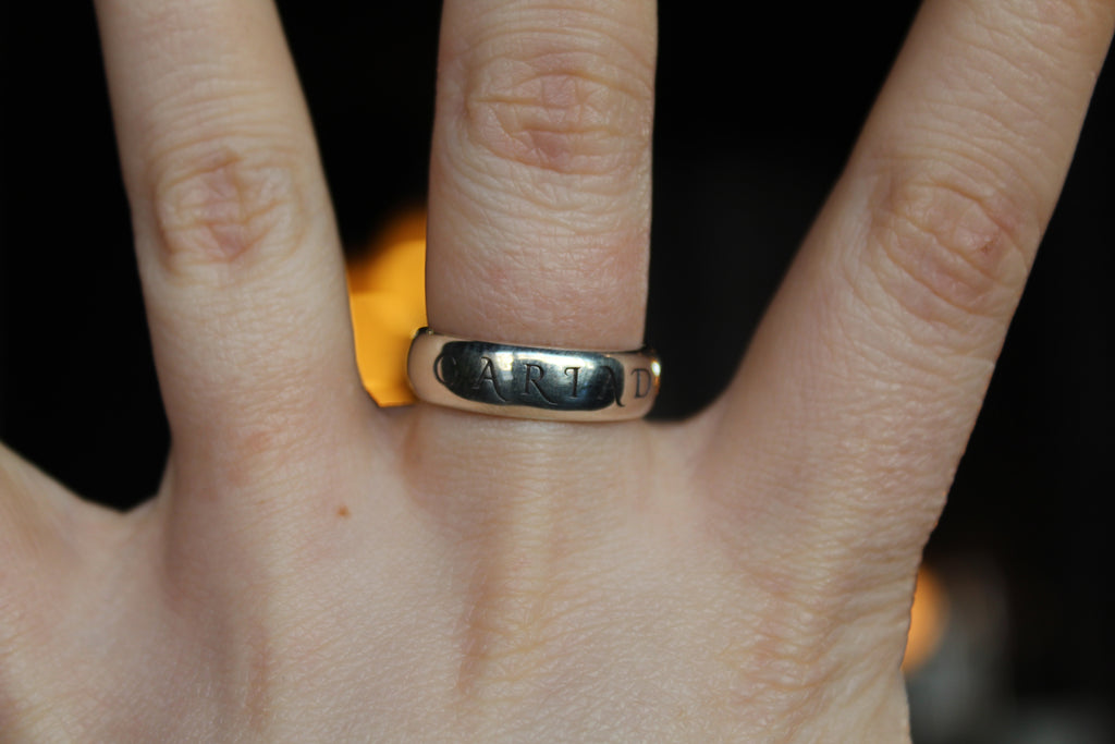 Cariad Silver Ring