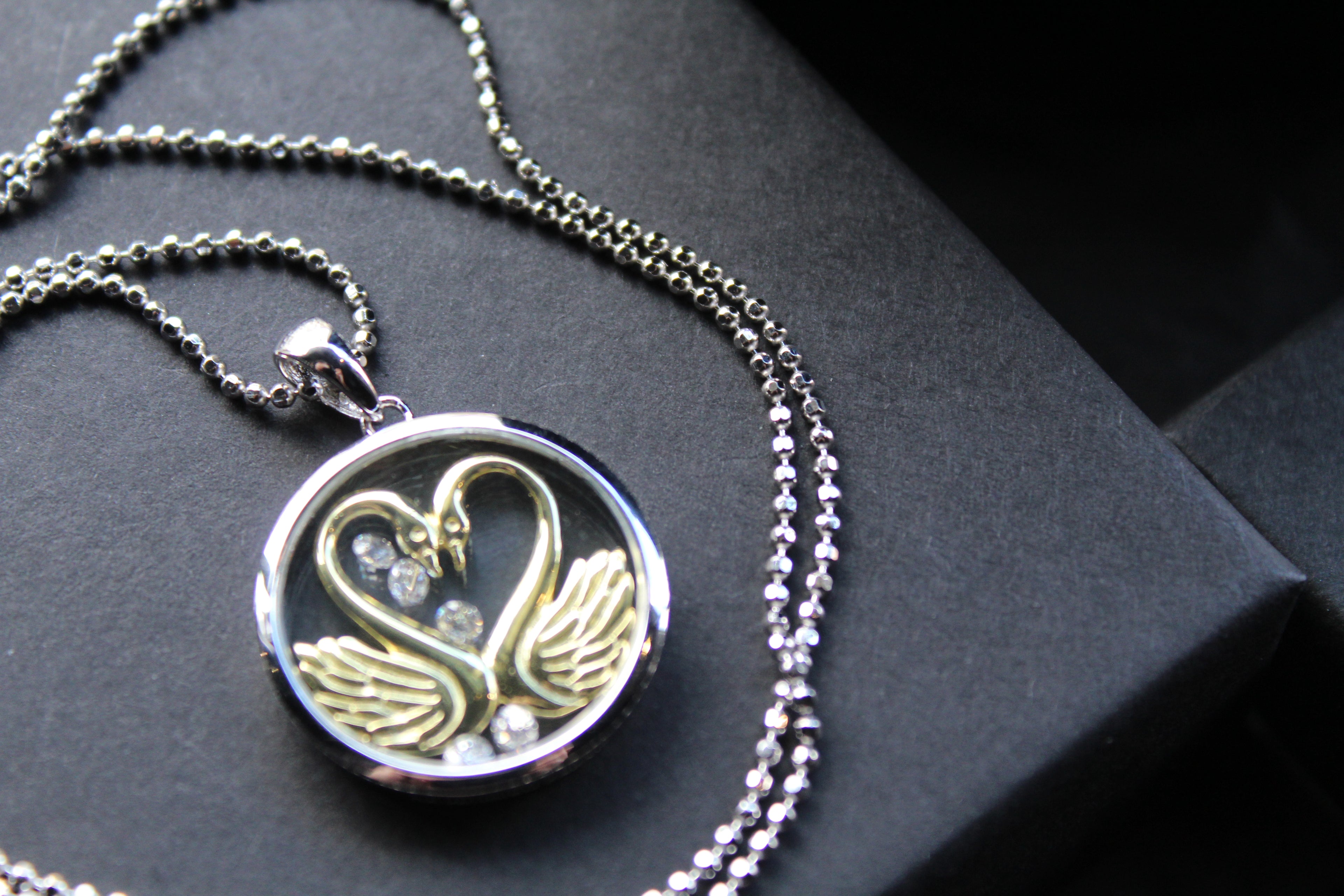 Celestial Soulmates CZ Pendant