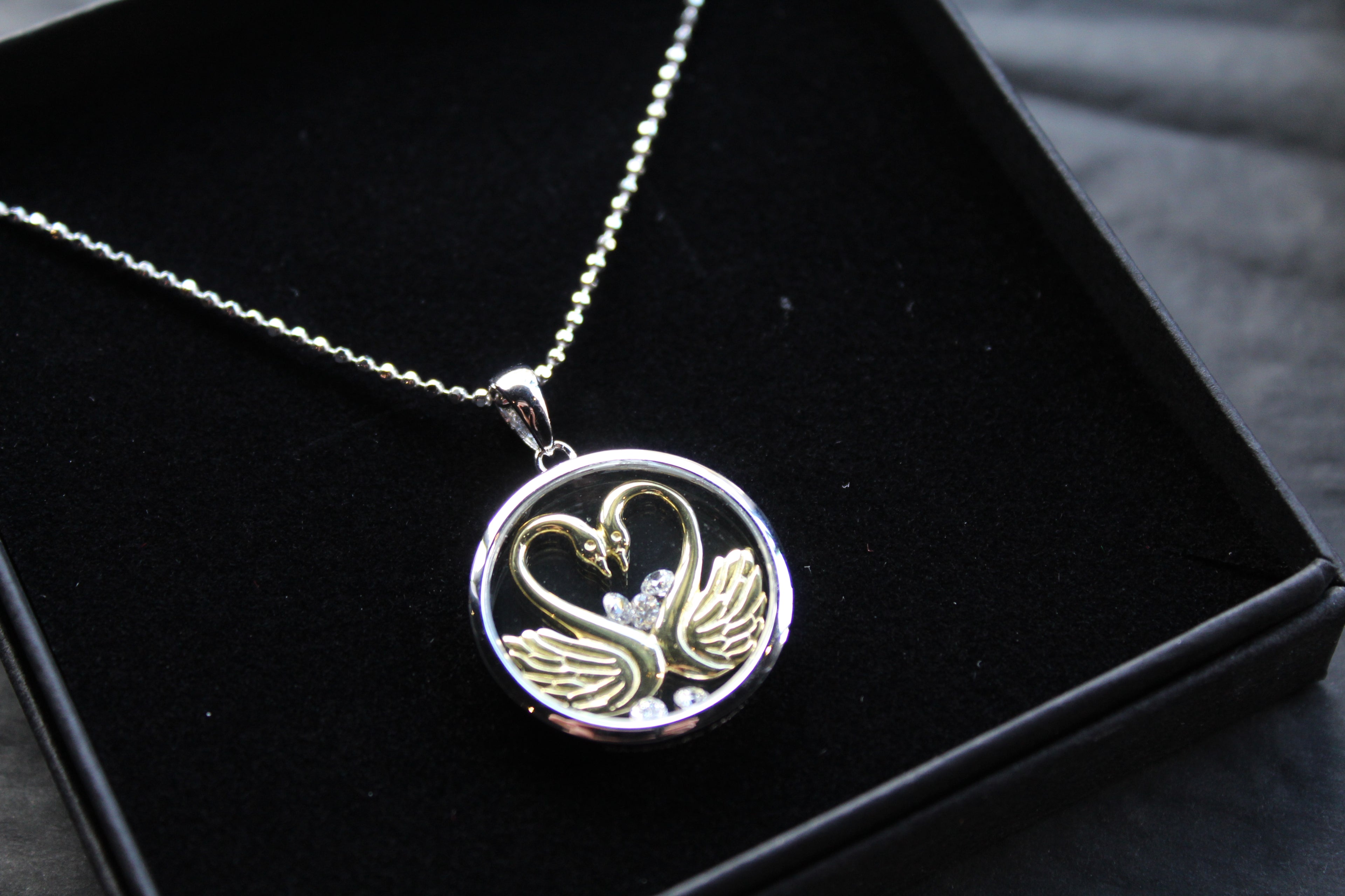 Celestial Soulmates CZ Pendant
