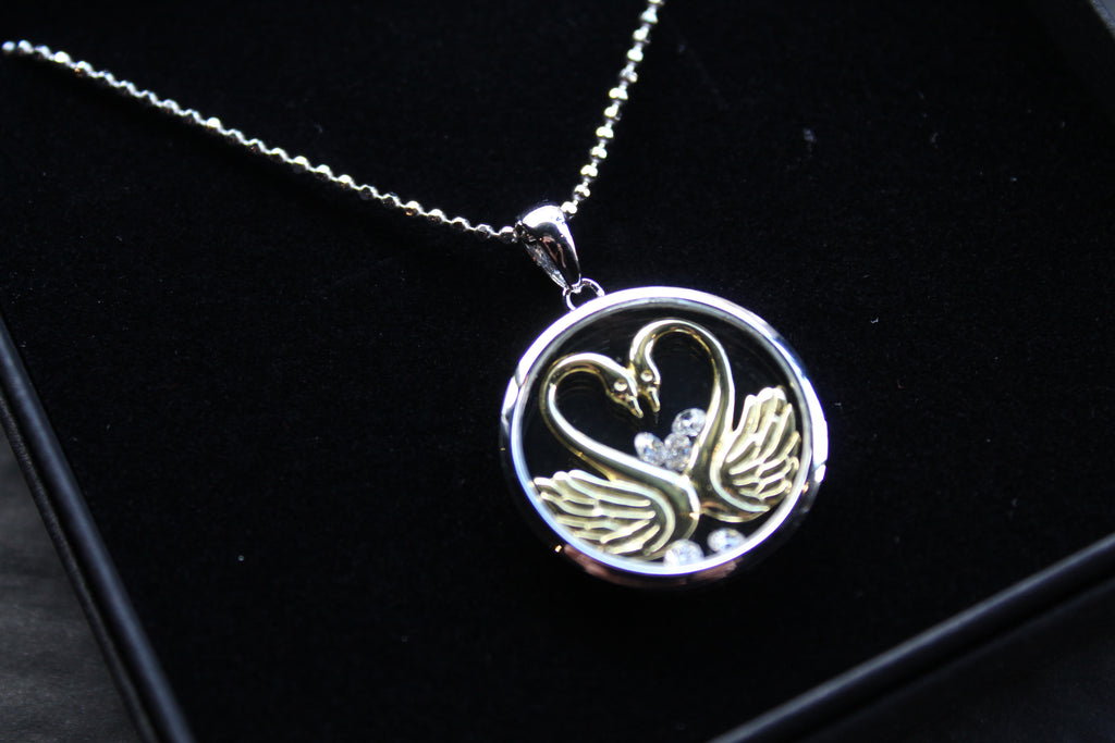 Celestial Soulmates CZ Pendant