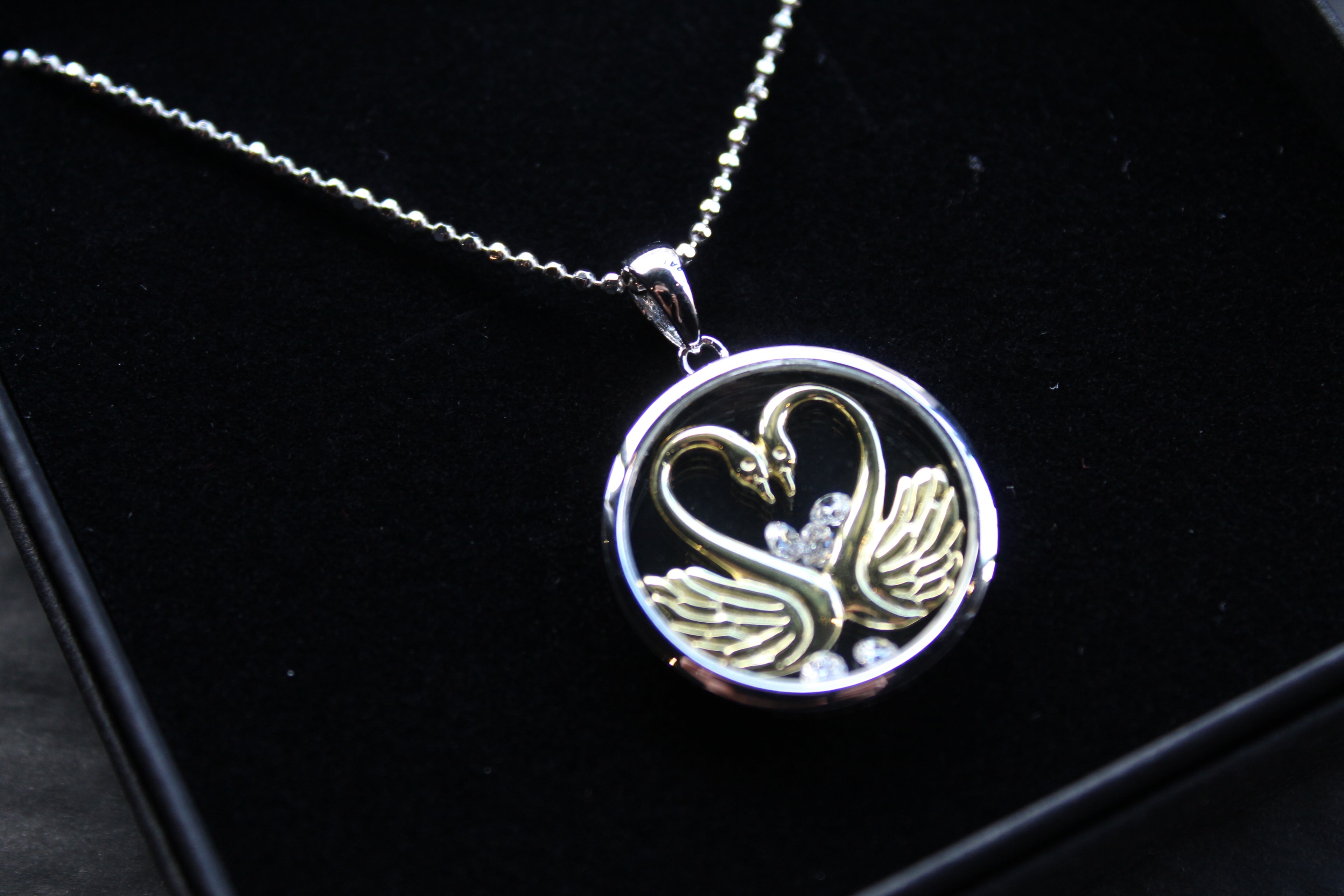 Celestial Soulmates CZ Pendant