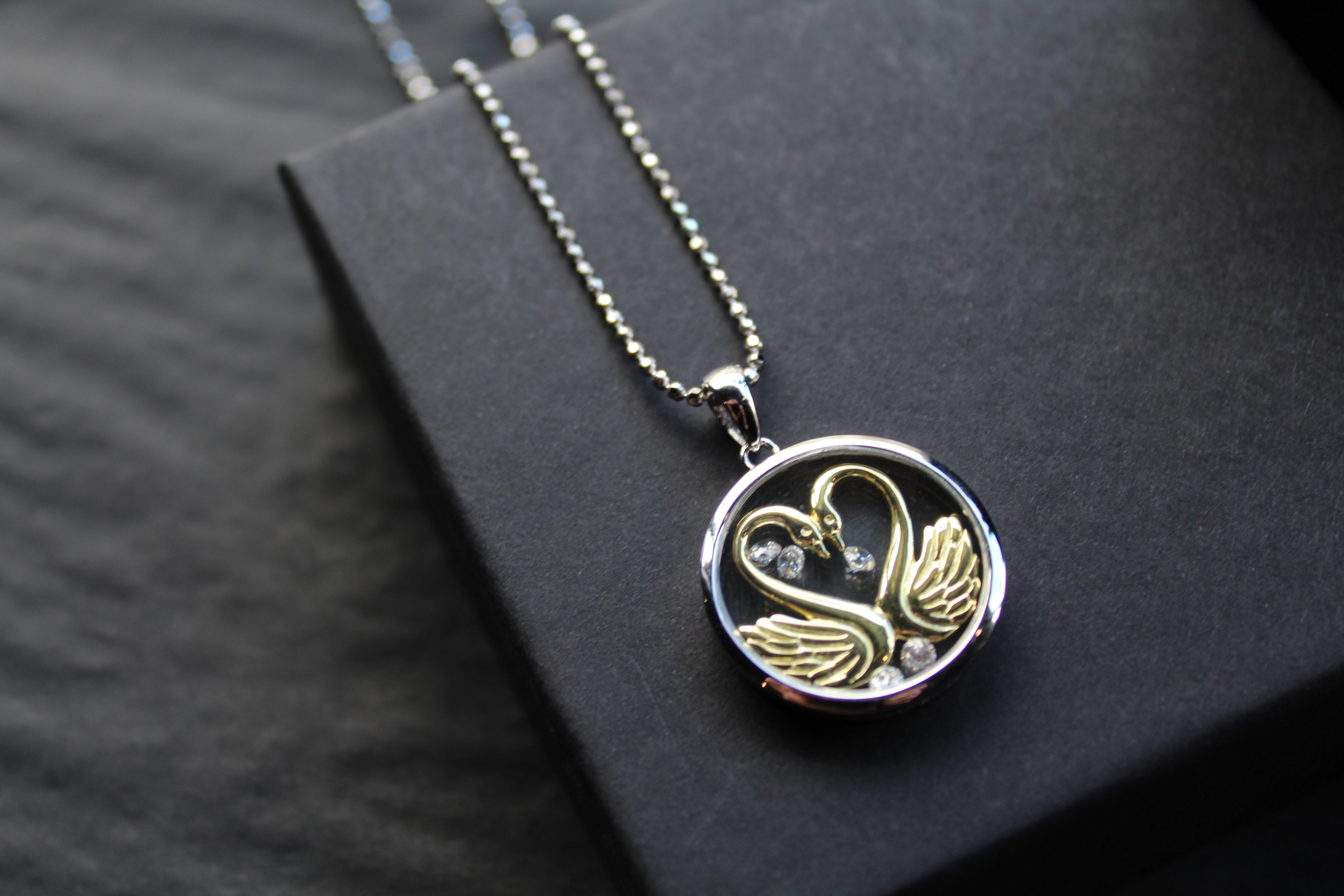 Celestial Soulmates CZ Pendant