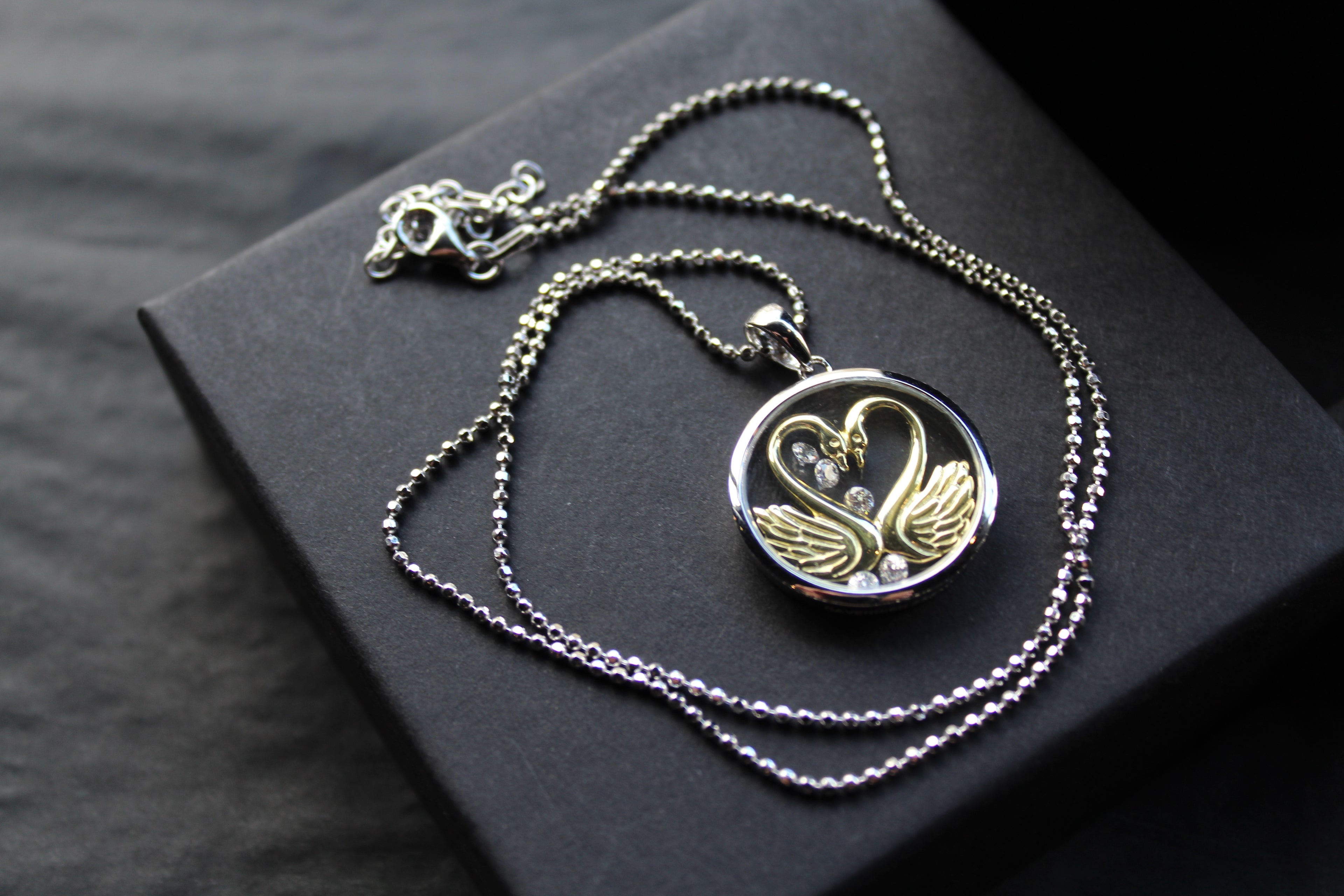 Celestial Soulmates CZ Pendant