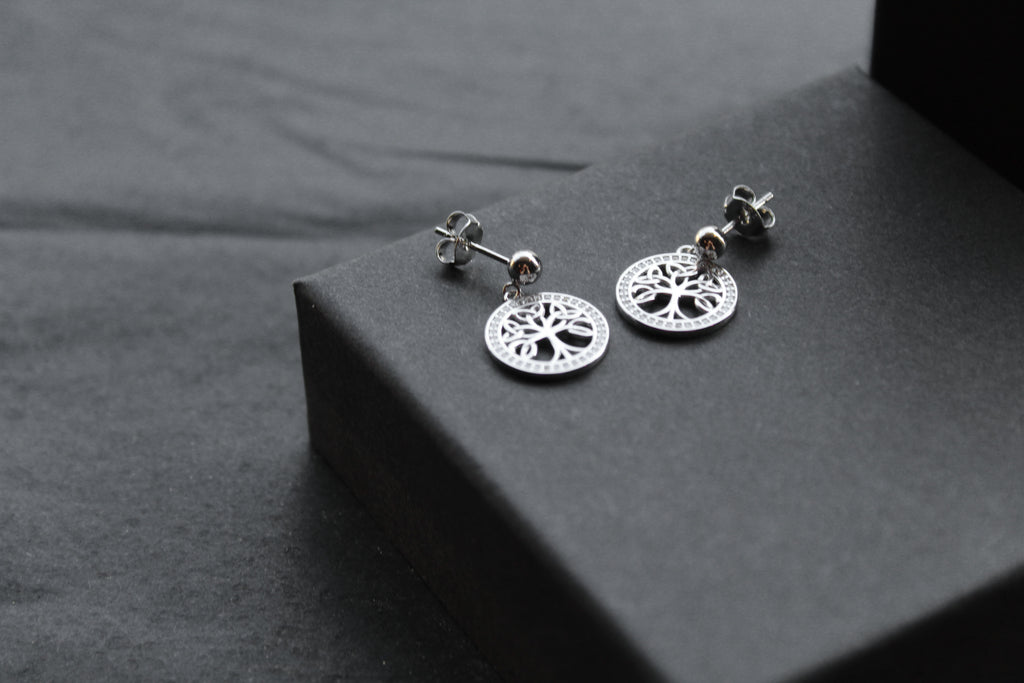 Celtic Tree of Life Cubic Zirconia Drops