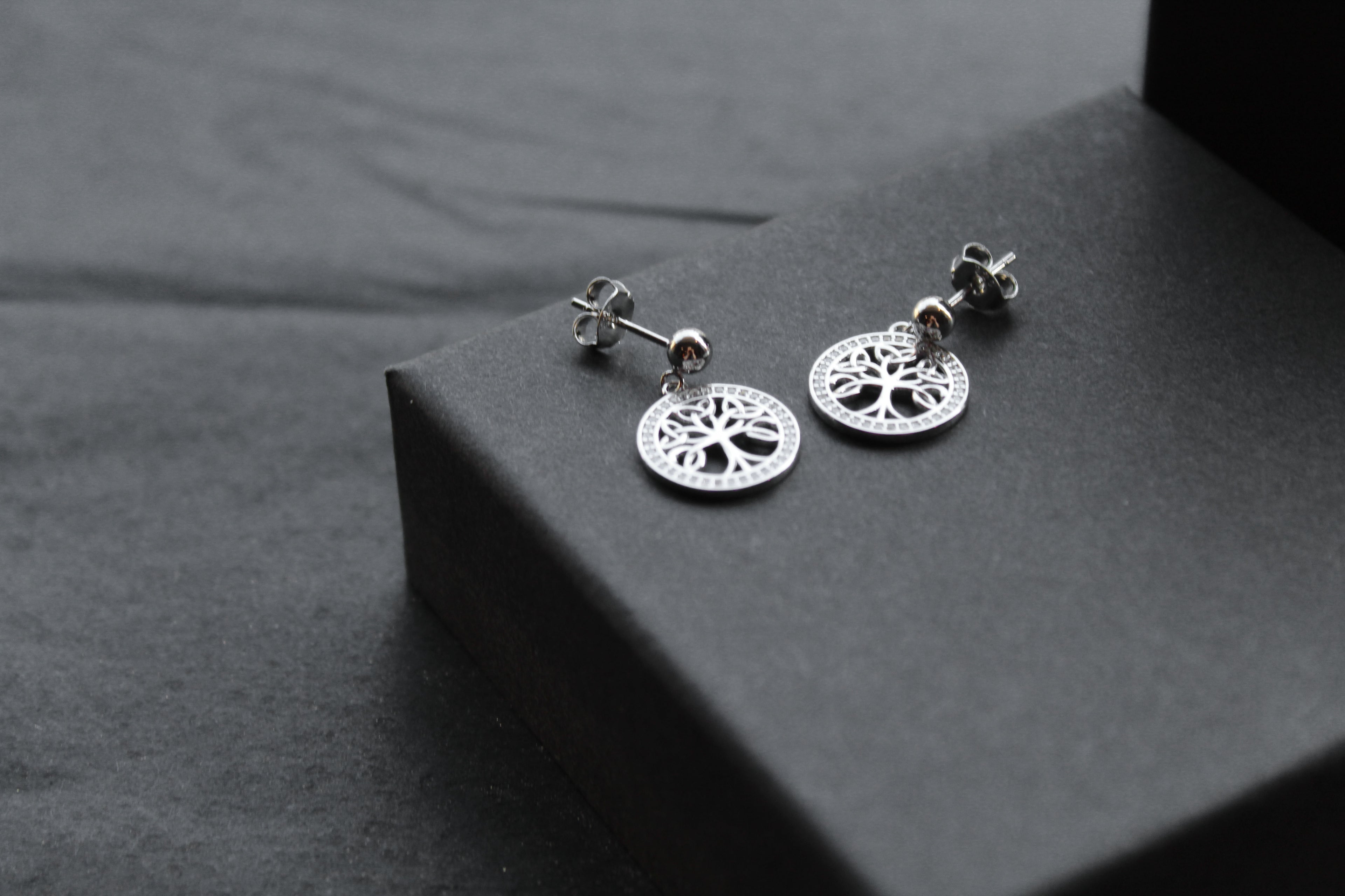 Celtic Tree of Life Cubic Zirconia Drops
