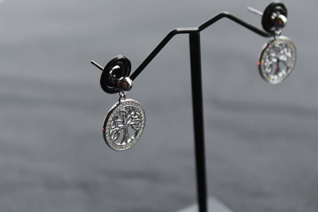 Celtic Tree of Life Cubic Zirconia Drops