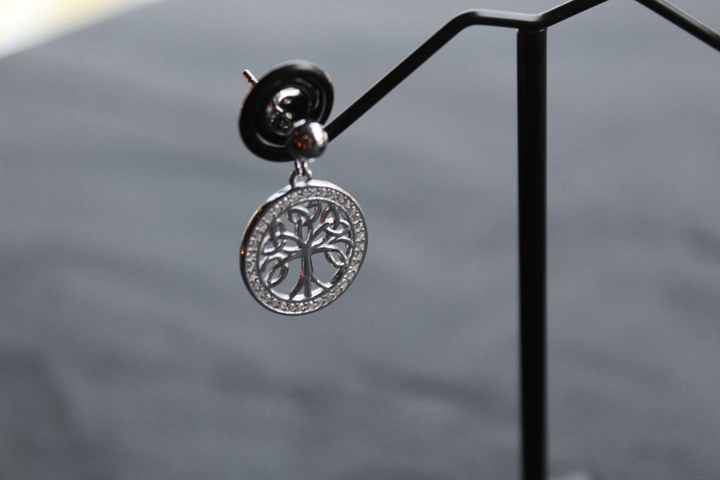 Celtic Tree of Life Cubic Zirconia Drops