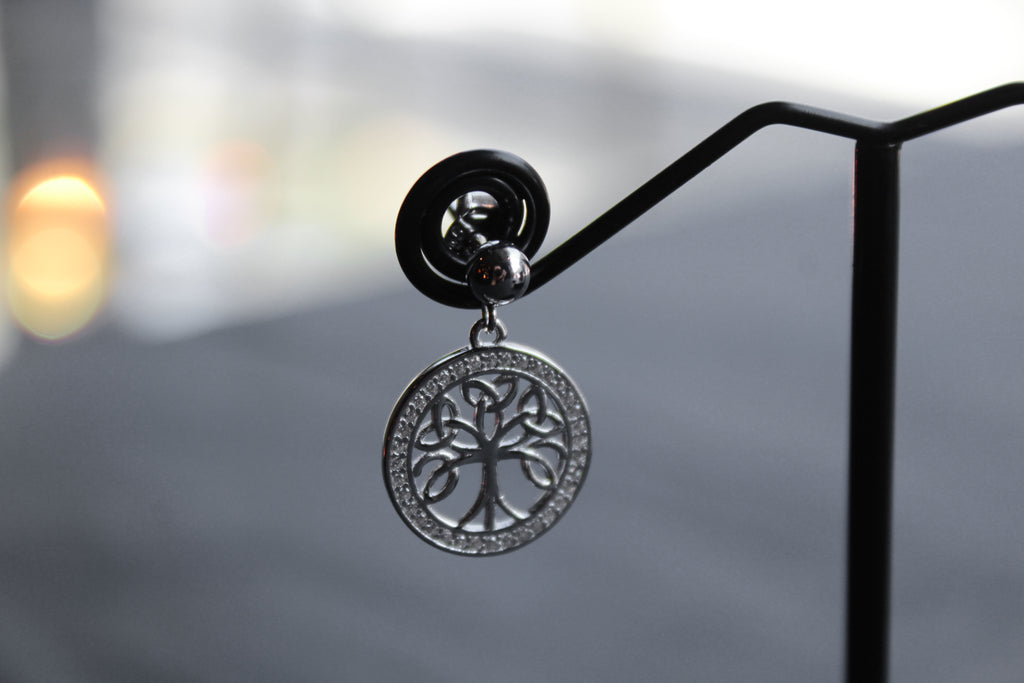 Celtic Tree of Life Cubic Zirconia Drops