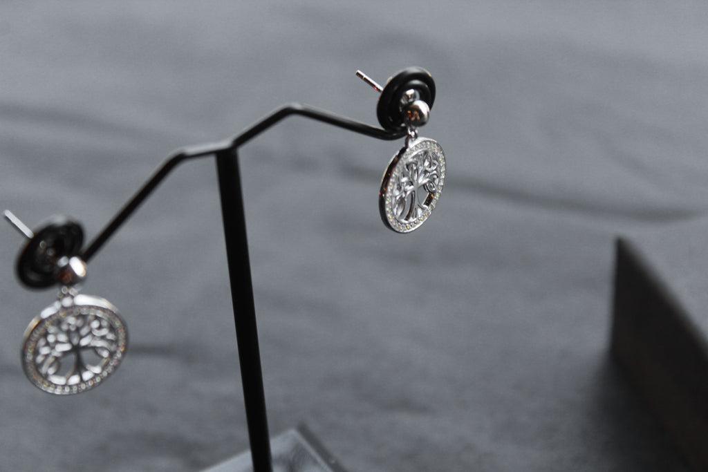 Celtic Tree of Life Cubic Zirconia Drops