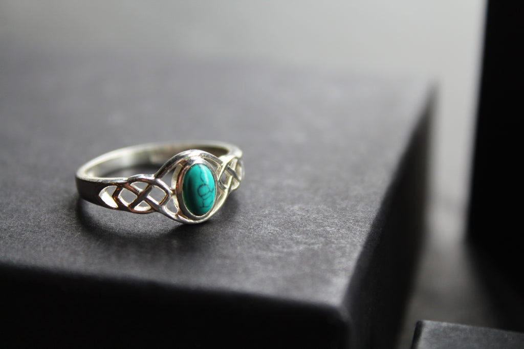 Celtic Turquoise Ring