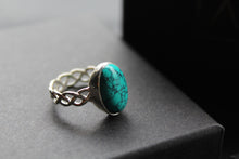 Load image into Gallery viewer, Celtic Turquoise Ring

