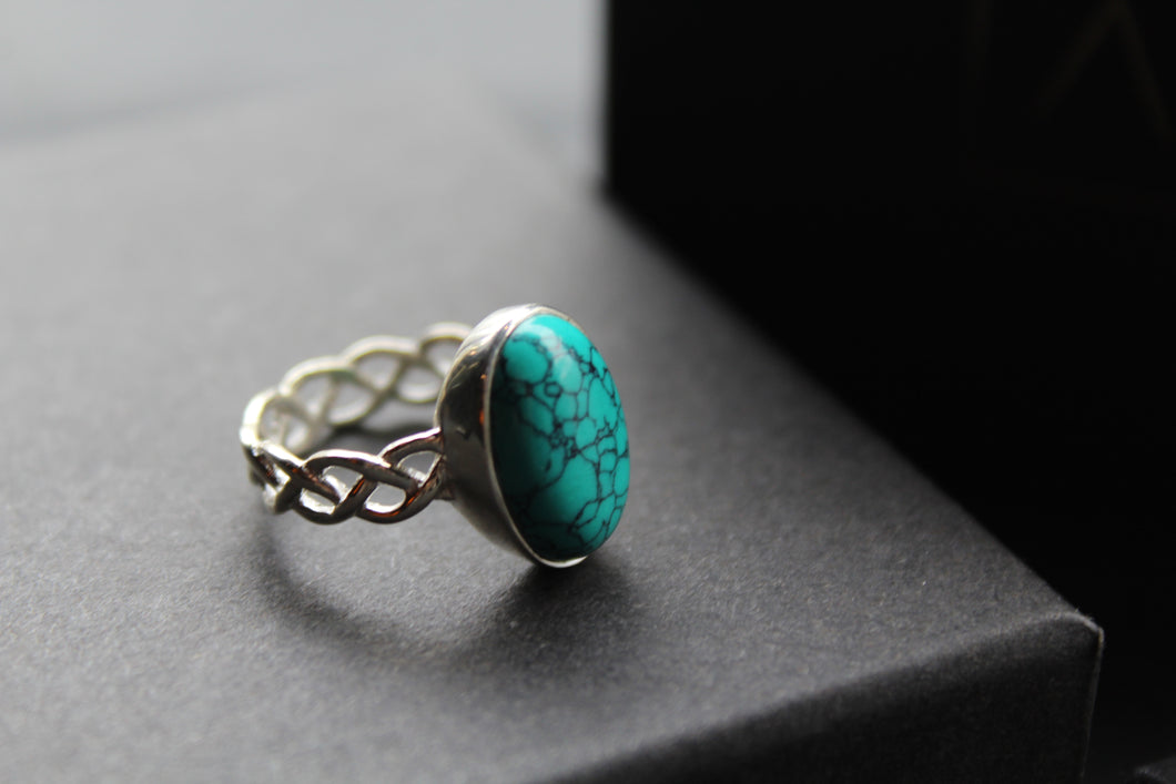 Celtic Turquoise Ring
