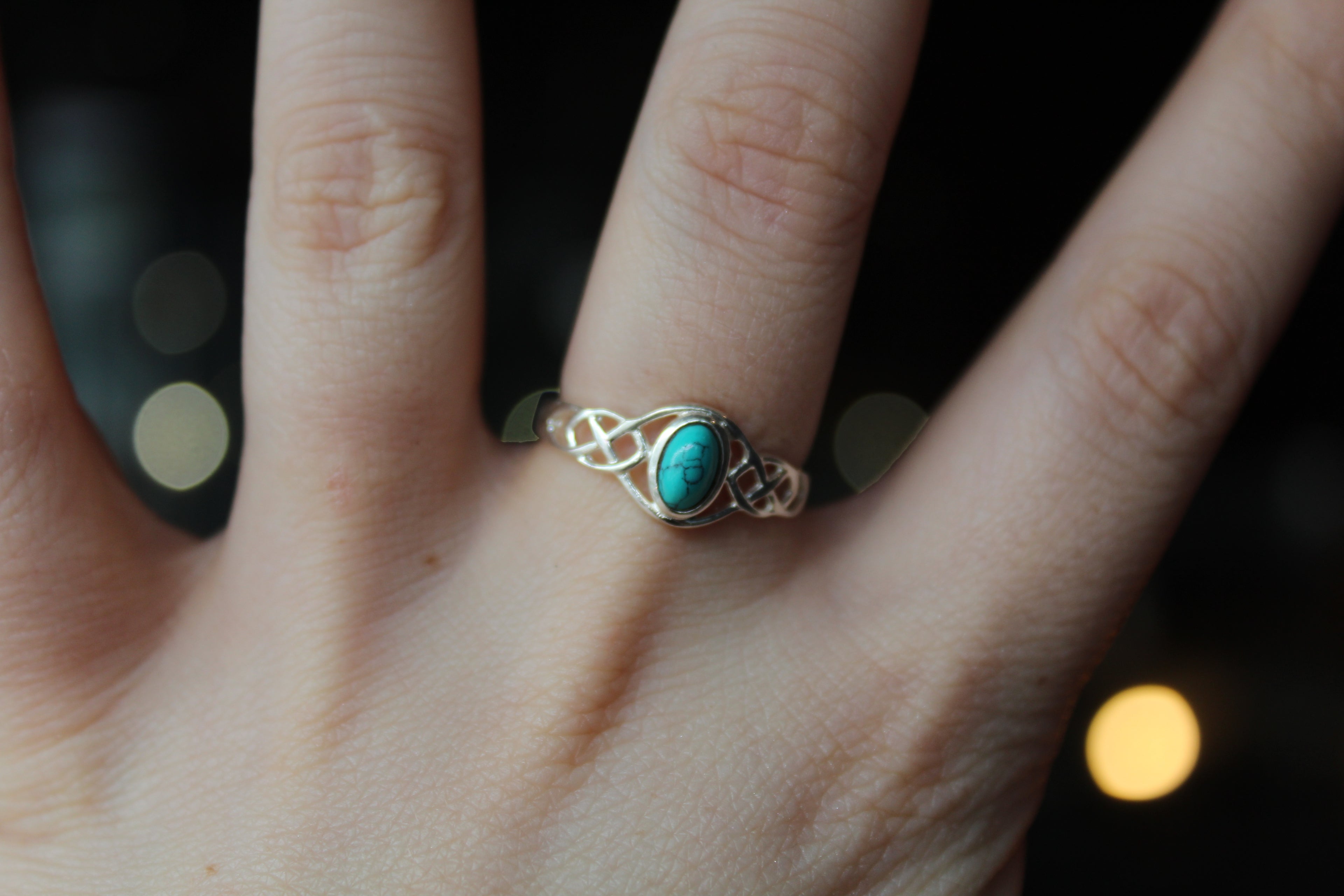 Celtic Turquoise Ring