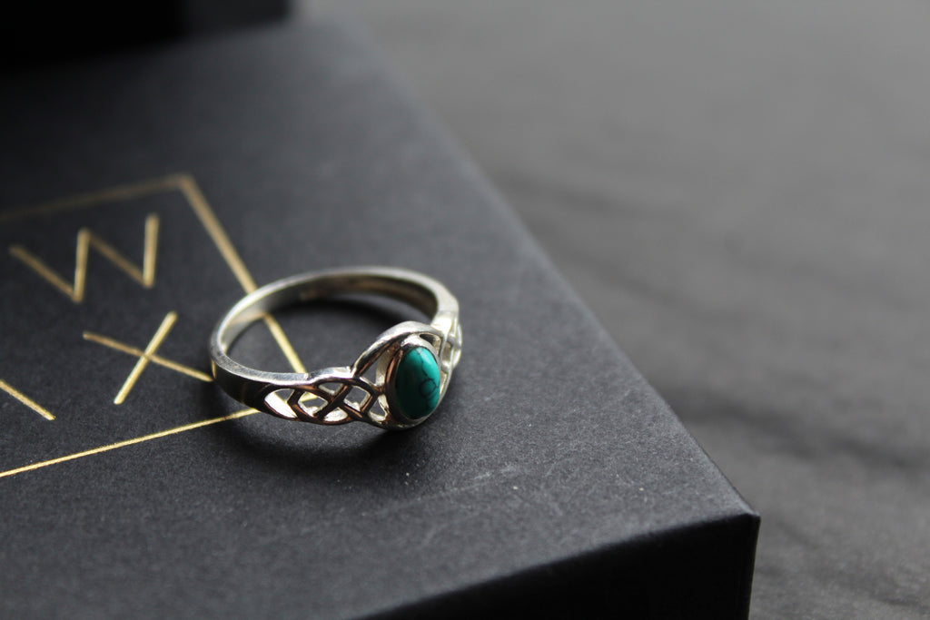 Celtic Turquoise Ring