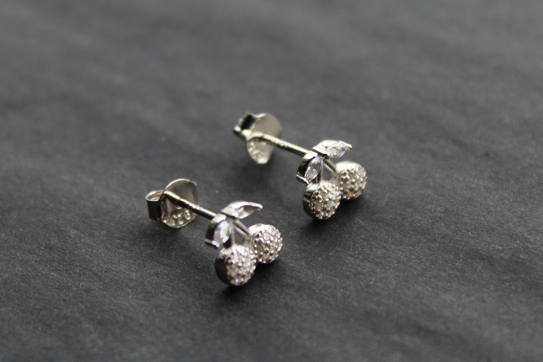 Cherry Stud Earrings