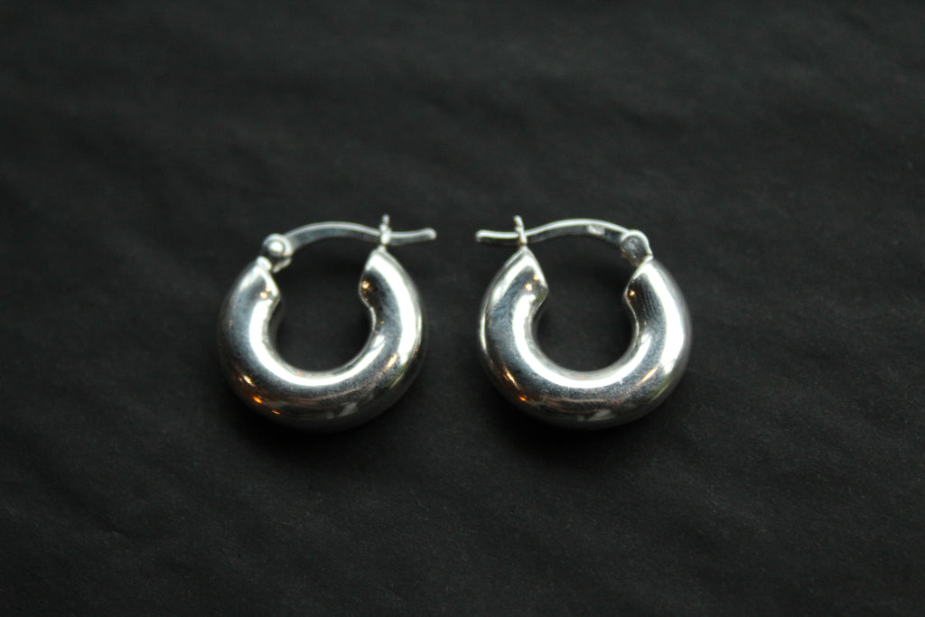 Chunky Hinged Creole Hoops