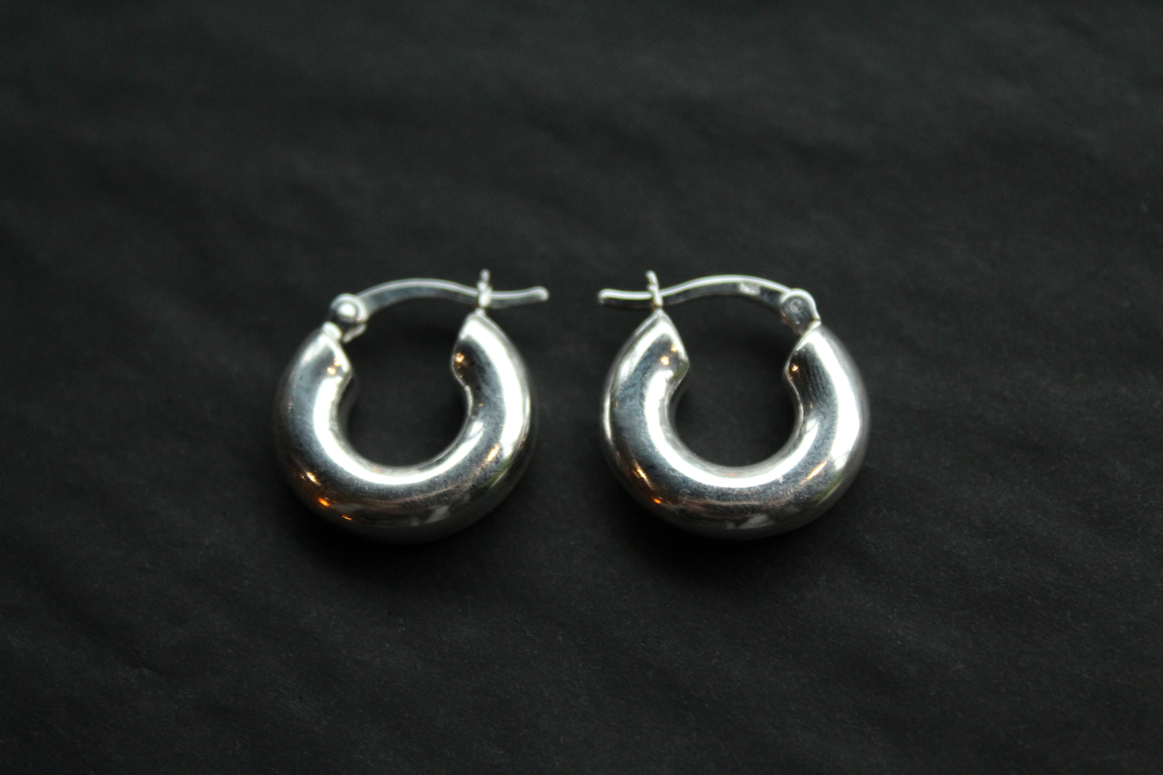 Chunky Hinged Creole Hoops