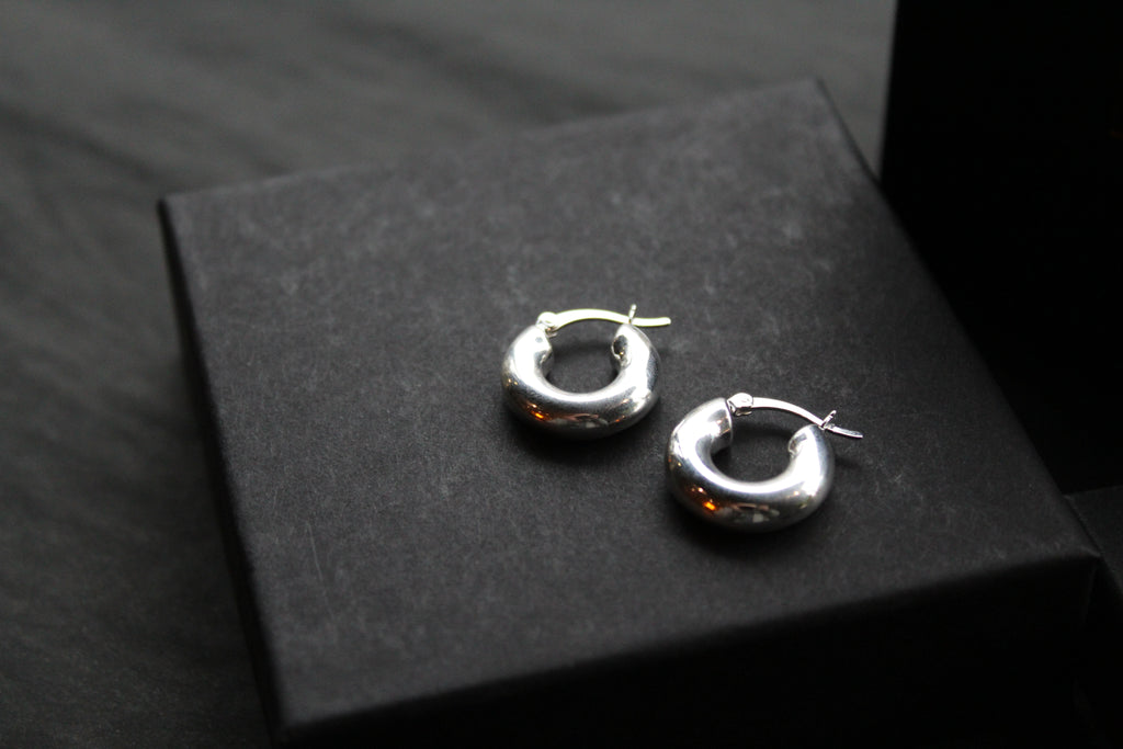 Chunky Hinged Creole Hoops