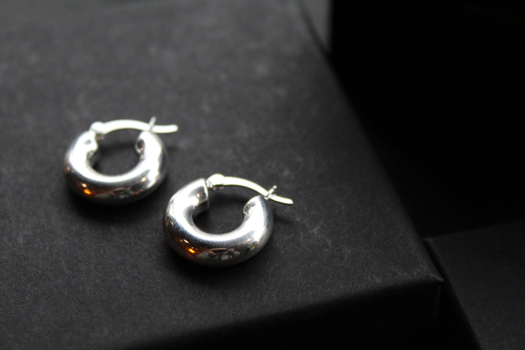 Chunky Hinged Creole Hoops