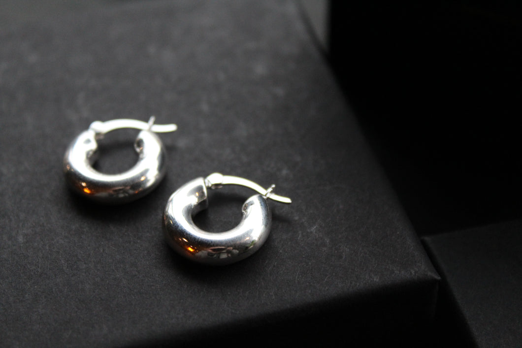 Chunky Hinged Creole Hoops