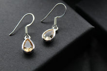 Load image into Gallery viewer, Citrine Drop Earrings
