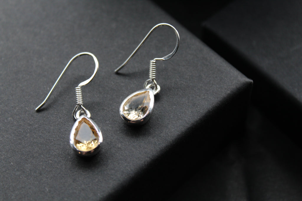 Citrine Drop Earrings