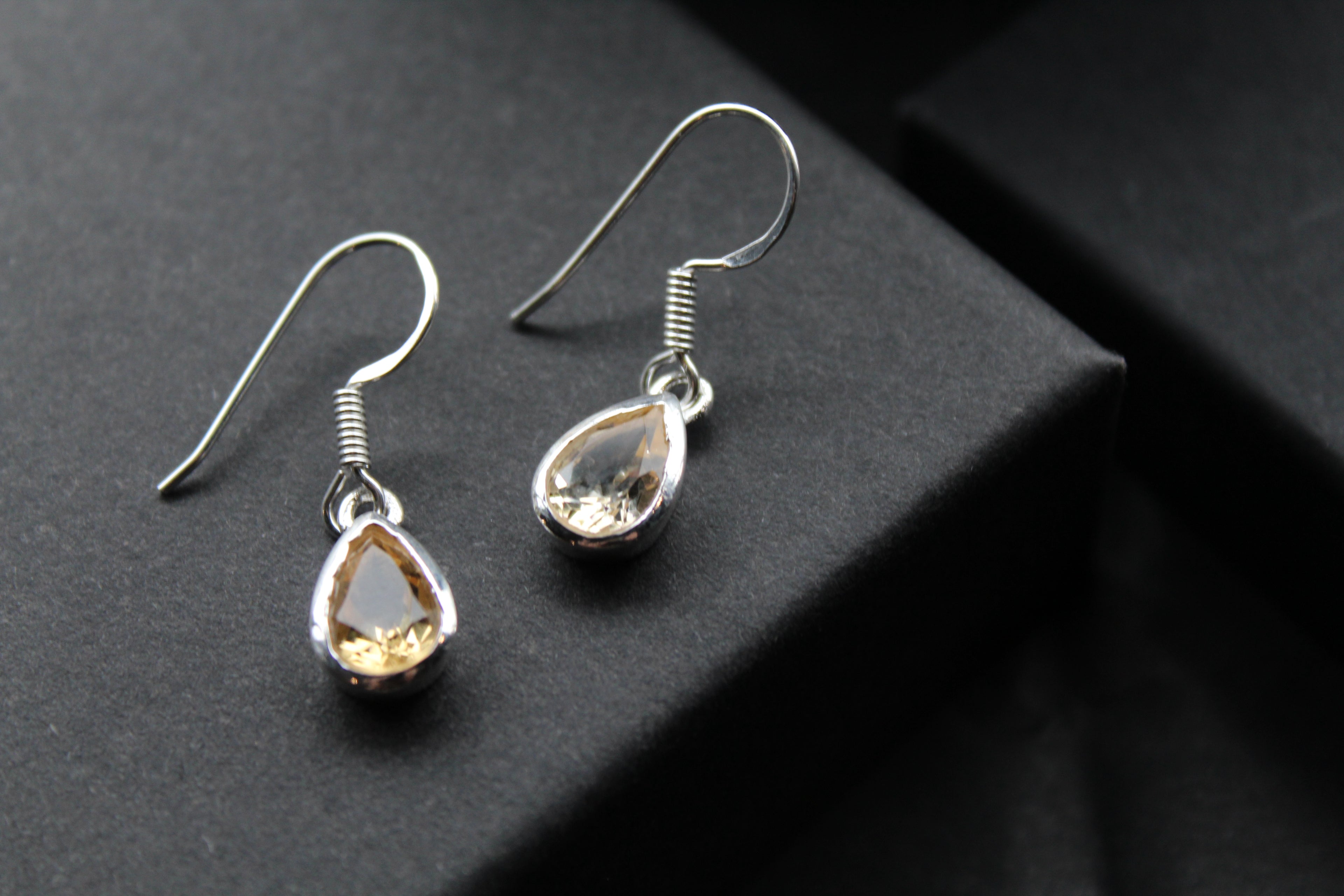 Citrine Drop Earrings