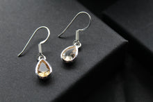 Load image into Gallery viewer, Citrine Drop Earrings
