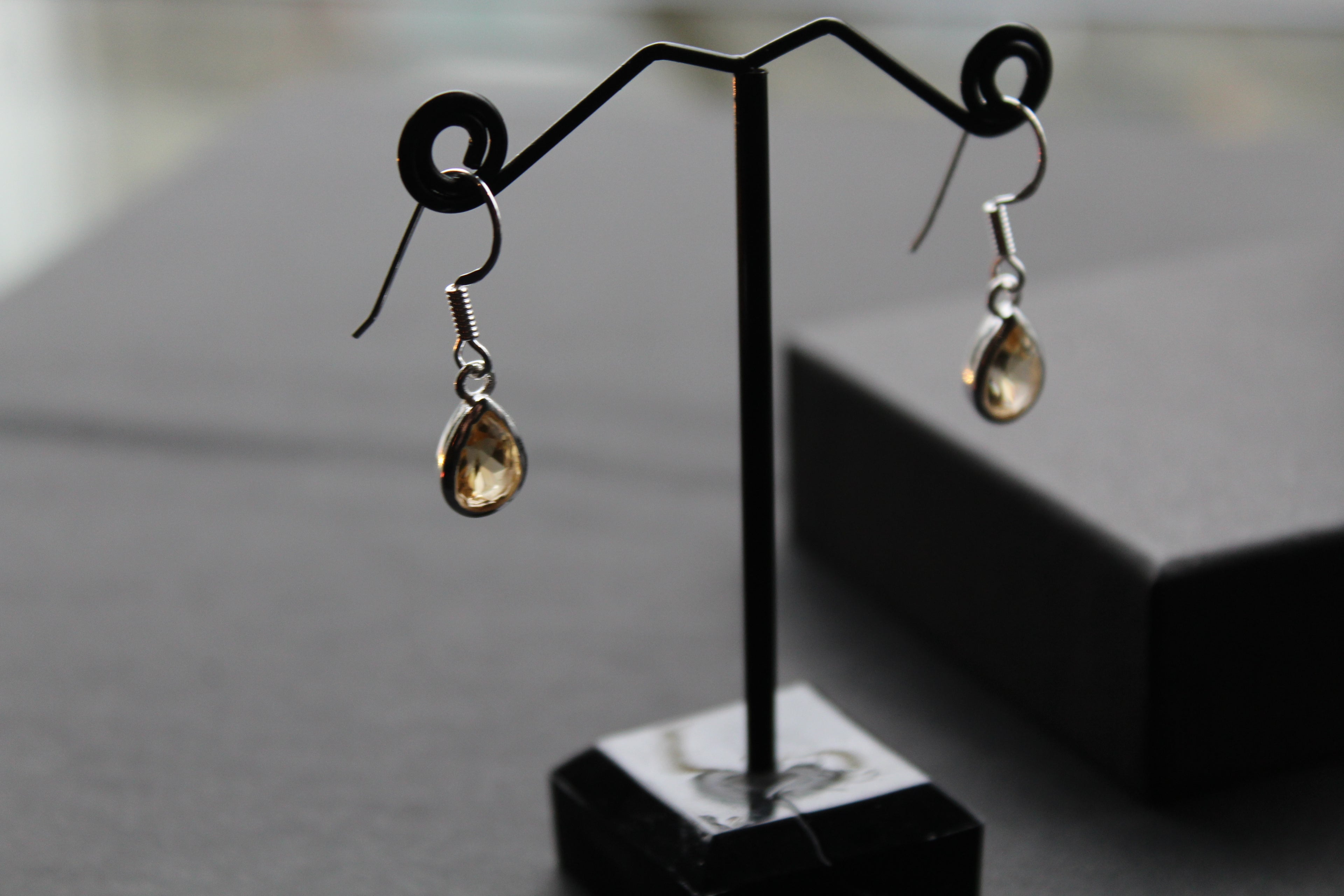 Citrine Drop Earrings