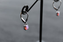 Load image into Gallery viewer, Coloured Opalite Huggies
