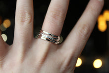 Load image into Gallery viewer, Cross Over Silver Ring
