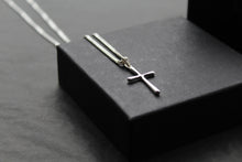 Load image into Gallery viewer, Cross with Cubic Zirconia Bale
