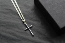 Load image into Gallery viewer, Cross with Cubic Zirconia Bale

