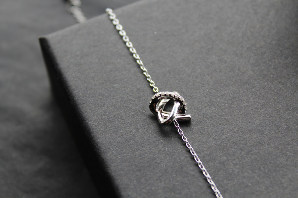Cubic Zirconia Celtic Twist Bracelet