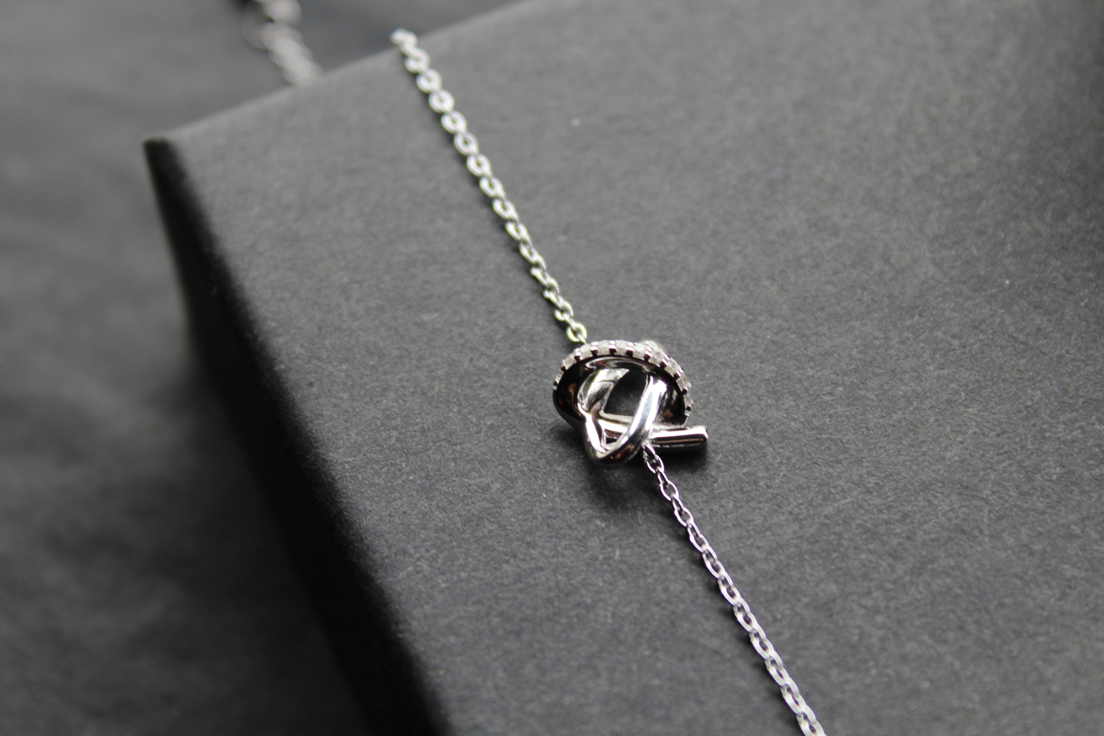 Cubic Zirconia Celtic Twist Bracelet