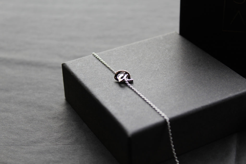 Cubic Zirconia Celtic Twist Bracelet